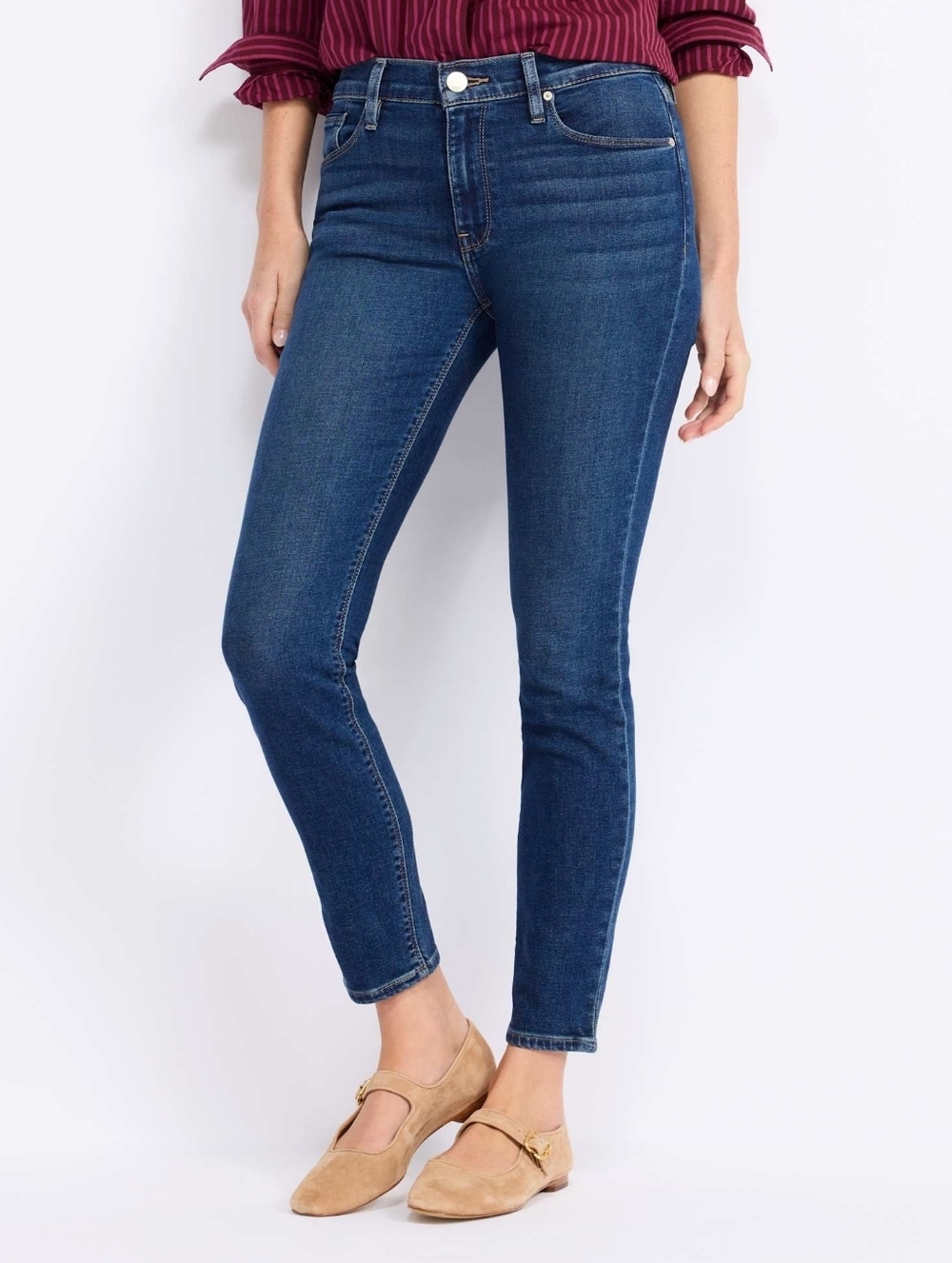 Hudson Nico Mid-Rise Super Skinny Jeans Size 28